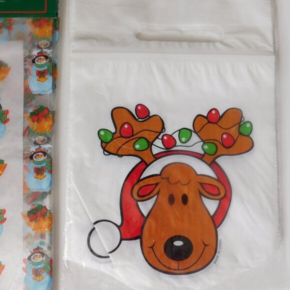 Christmas Gift Wrapping Lot Ribbons Cello Bags Gift Bags - Picture 4 of 10